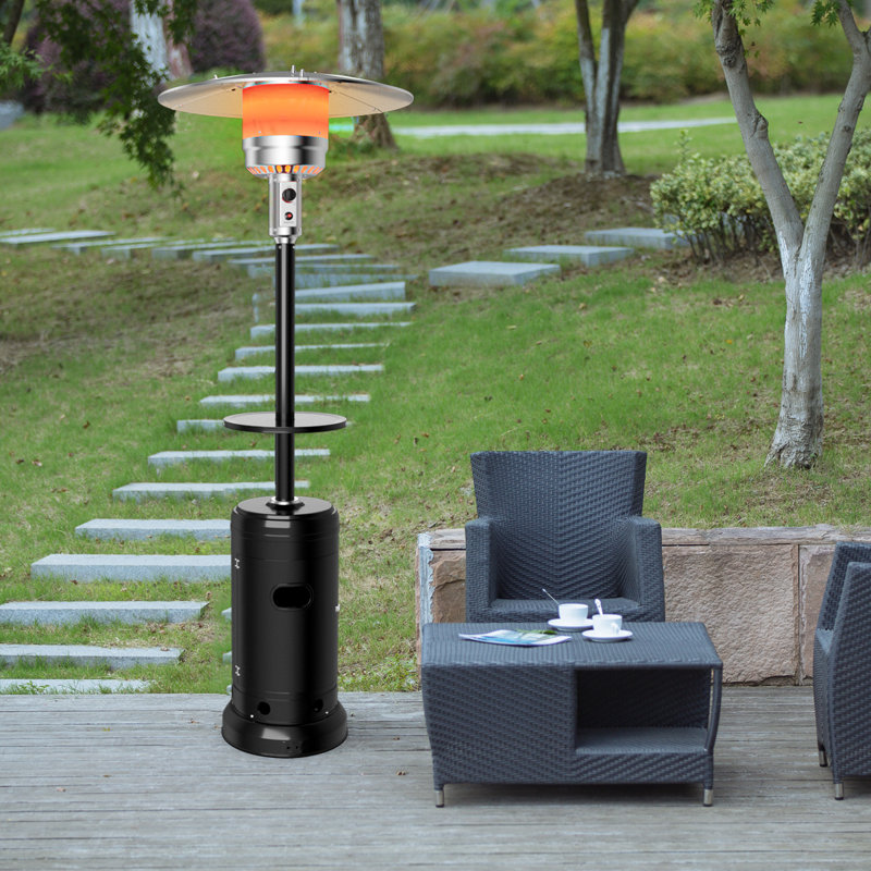 Topbuy 48000 BTU Propane Standing Patio Heater & Reviews Wayfair